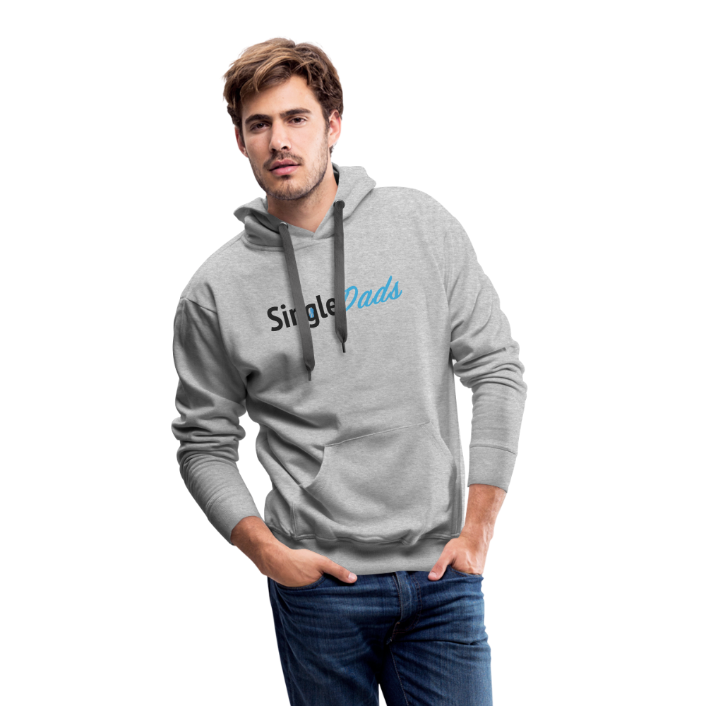 SingleDads Men’s Premium Hoodie - heather grey