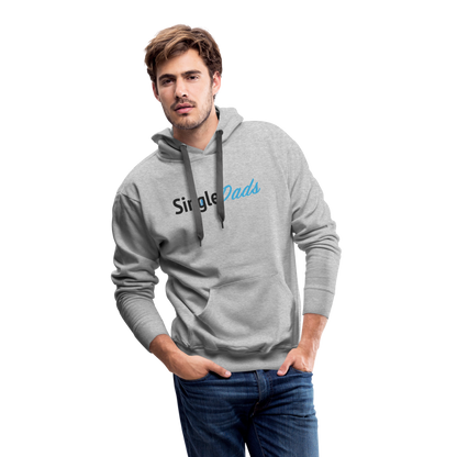 SingleDads Men’s Premium Hoodie - heather grey