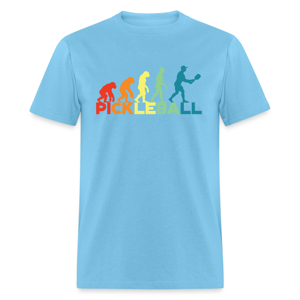 Pickleball Evolution T-Shirt - aquatic blue