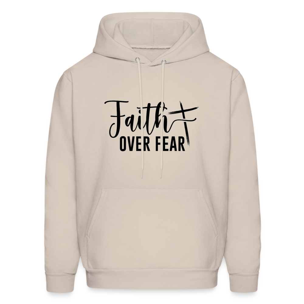 Faith Over Fear Hoodie - Sand