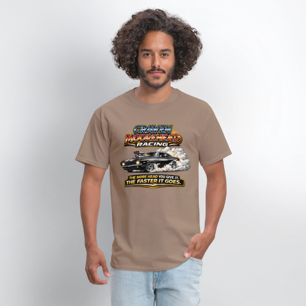 Craven Moorehead Racing T-Shirt Color: Heather Gray
