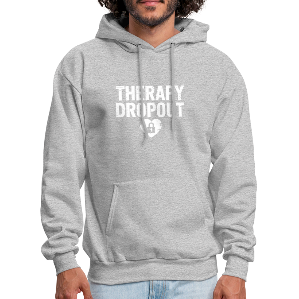 Therapy Dropout Hoodie - heather gray