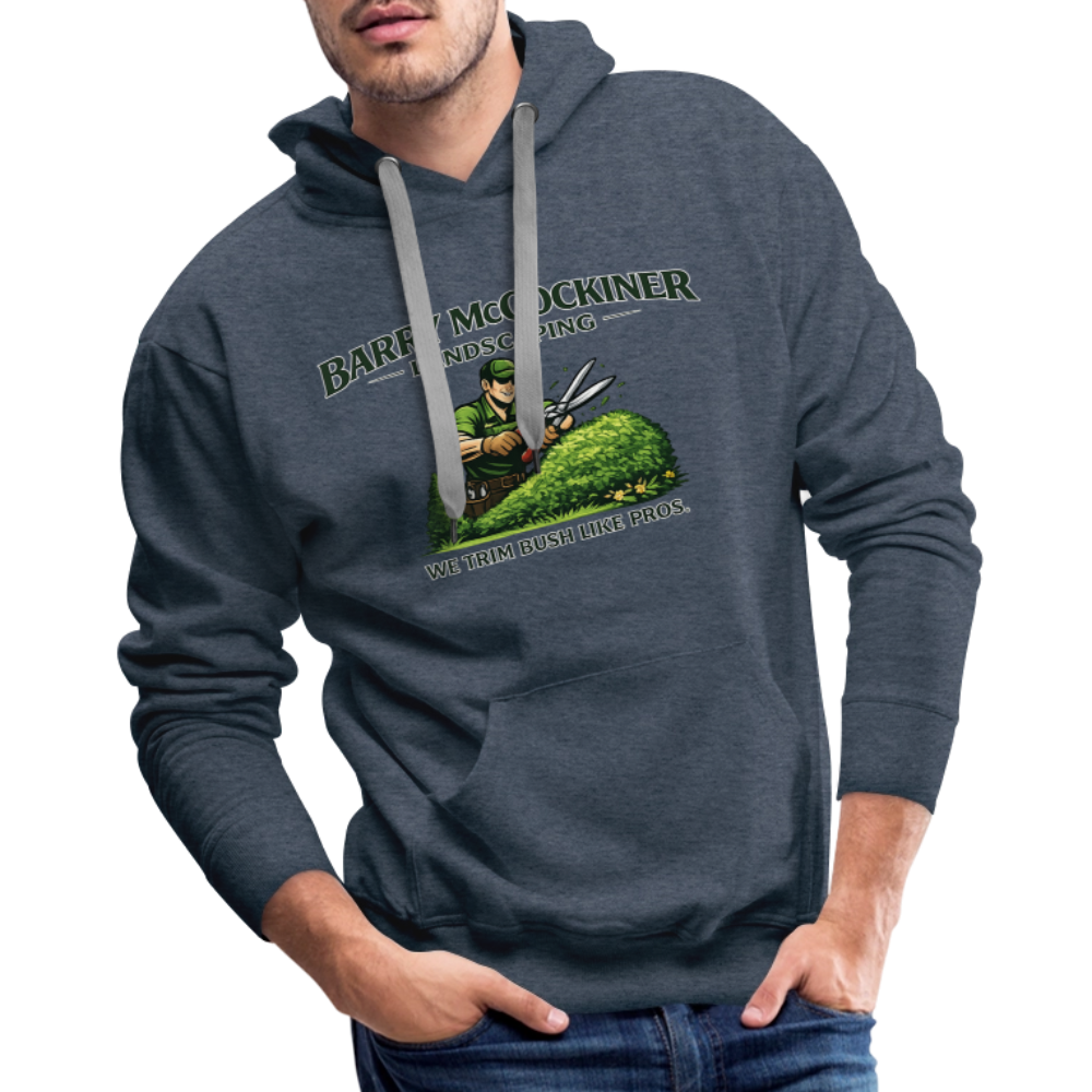 Barry McCockiner Landscaping Funny Hoodie Color: Heather Grey