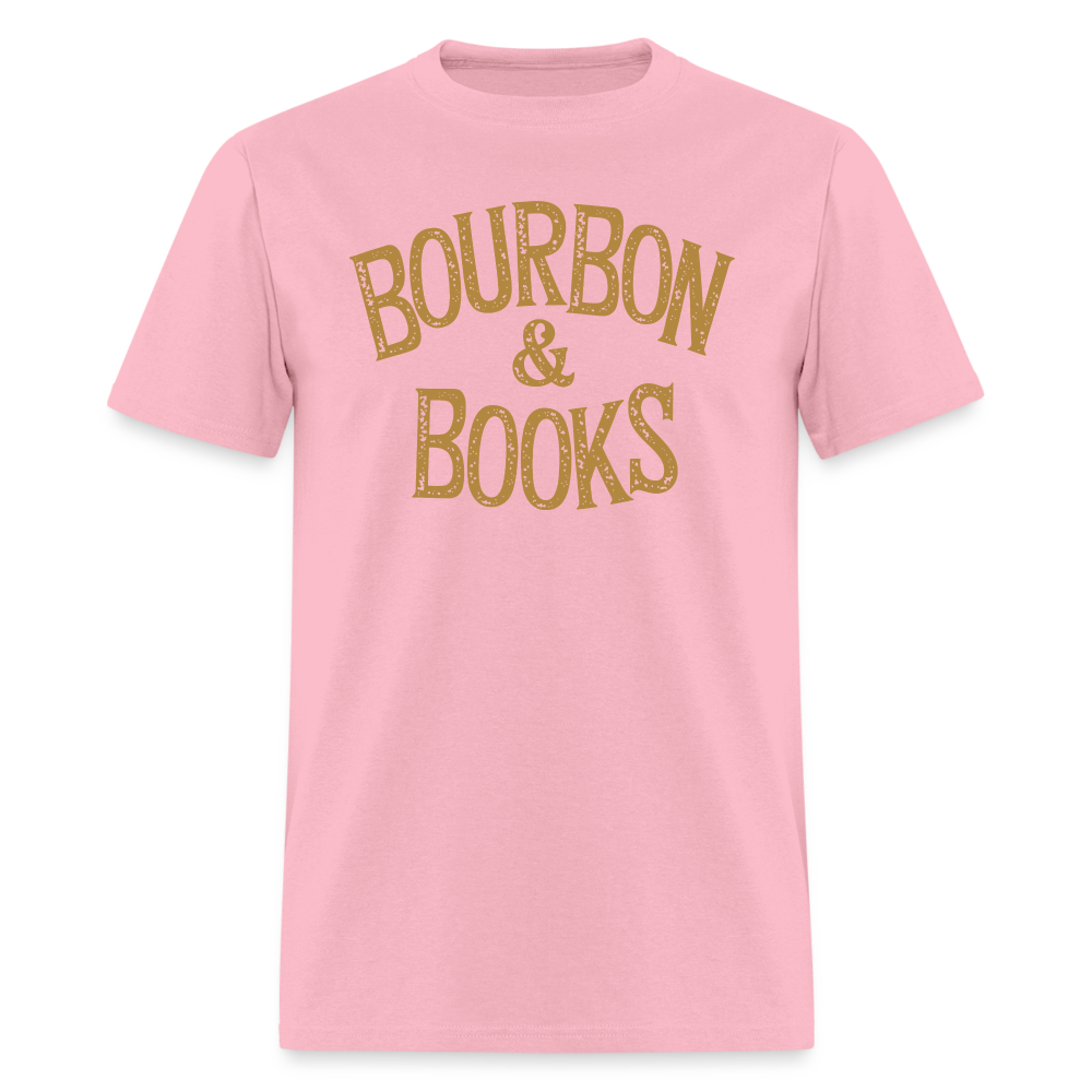 Bourbon & Books T-Shirt - pink