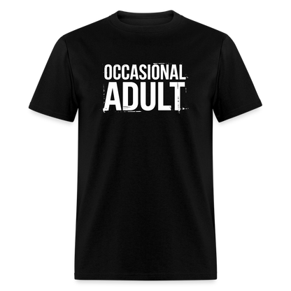 Occasional Adult T-Shirt - black