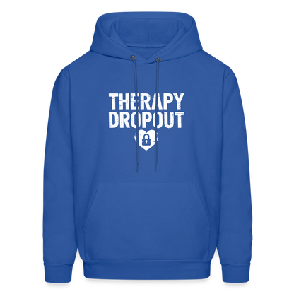 Therapy Dropout Hoodie - royal blue