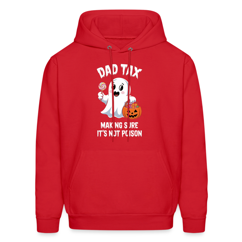 Dad Tax (Halloween) Hoodie - red