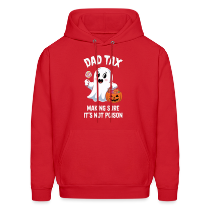 Dad Tax (Halloween) Hoodie - red