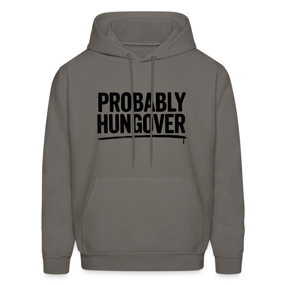 Probably Hungover Hoodie - asphalt gray