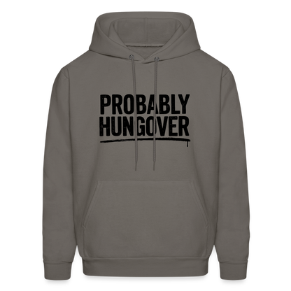 Probably Hungover Hoodie - asphalt gray