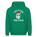 I Do It for the Ho's (Santa) Funny Christmas Hoodie
