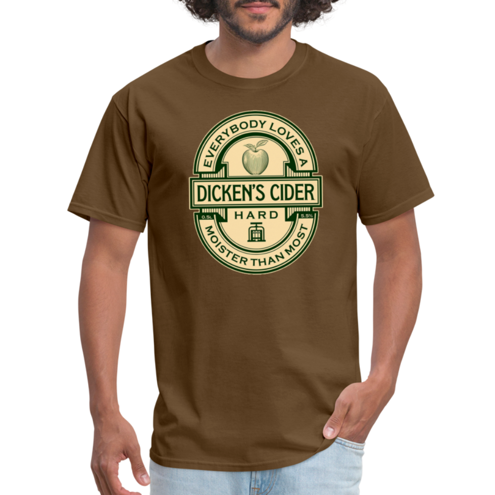 Dicken's Cider T-Shirt - brown