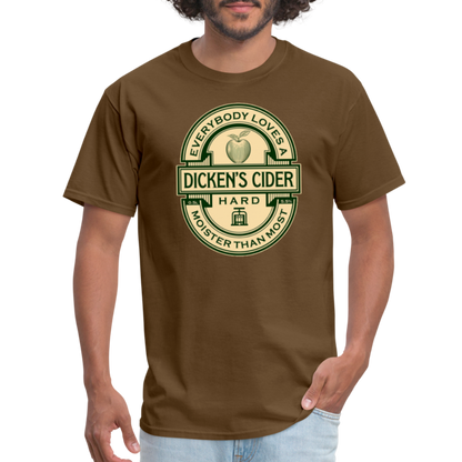 Dicken's Cider T-Shirt - brown