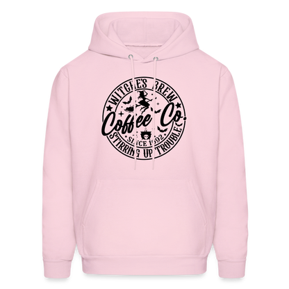 Witches Brew Coffee Co (Halloween) Hoodie - pale pink