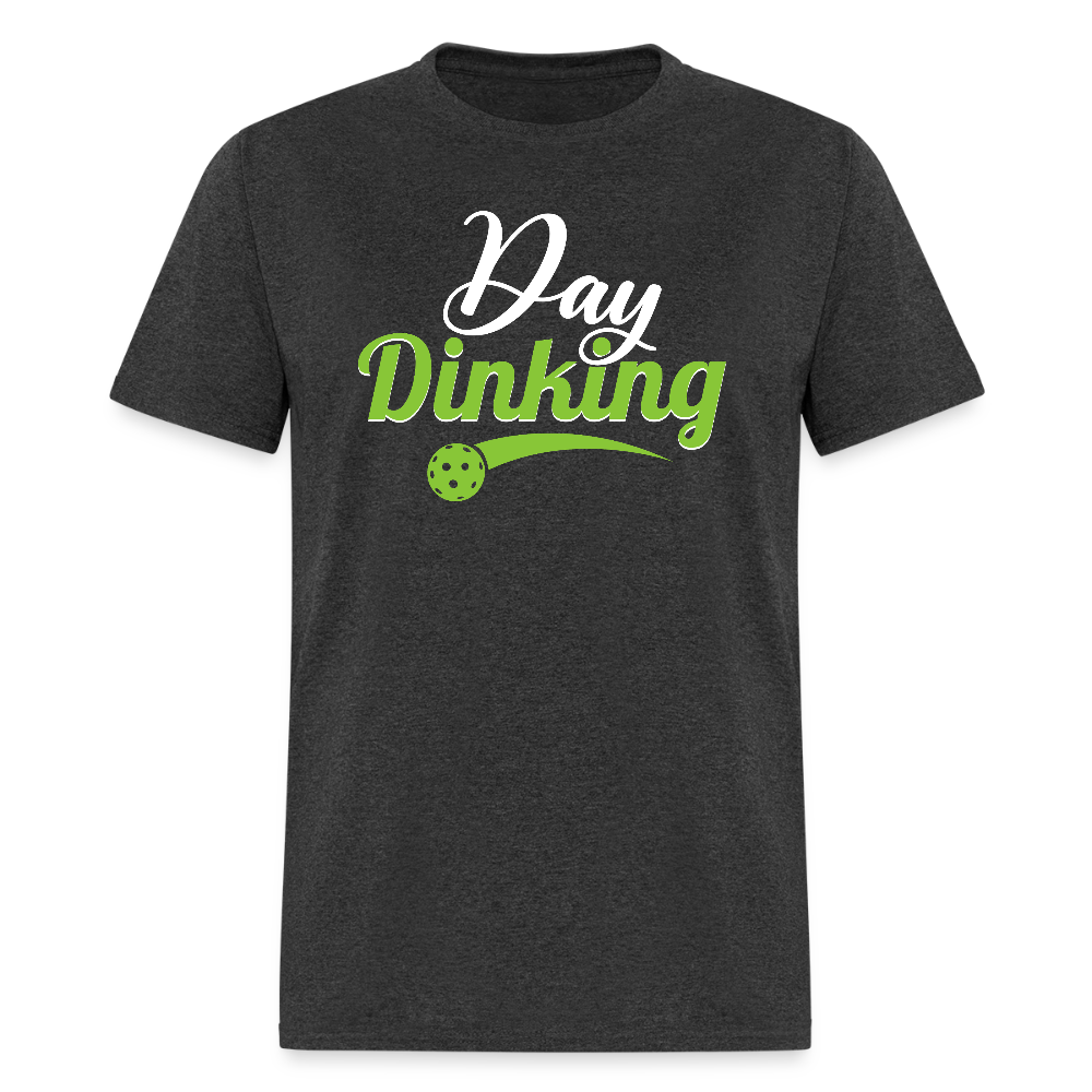 Day Dinking (Pickleball) T-Shirt - heather black