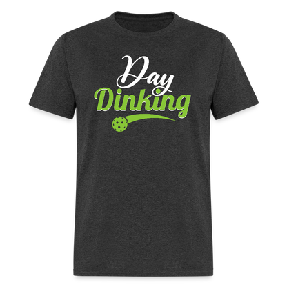 Day Dinking (Pickleball) T-Shirt - heather black