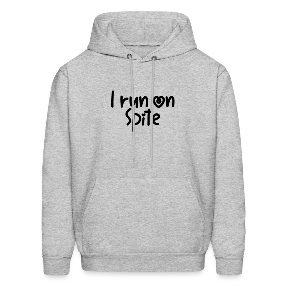I Run On Spite Women's Hoodie - heather gray