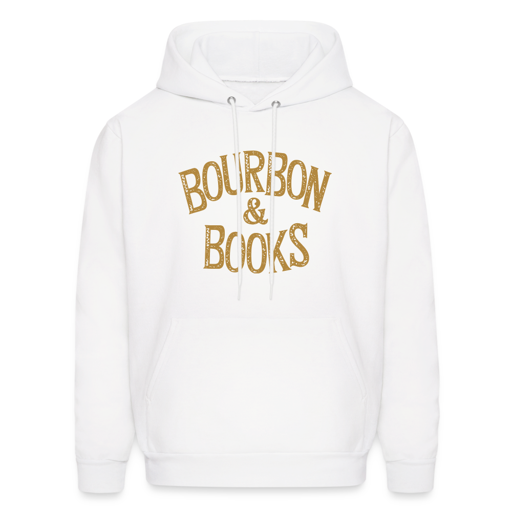 Bourbon & Books Hoodie - white