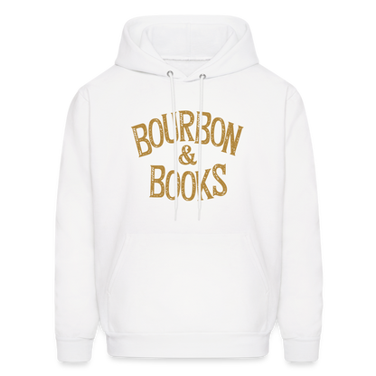 Bourbon & Books Hoodie - white