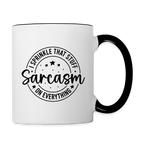 Sarcasm Coffee Mug – Sprinkle That Stuff On Everything