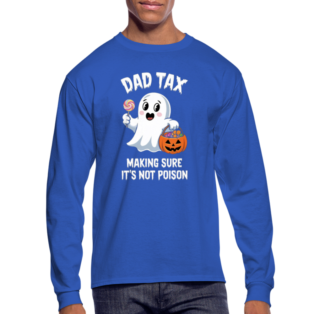 Dad Tax (Halloween) Long Sleeve T-Shirt - royal blue