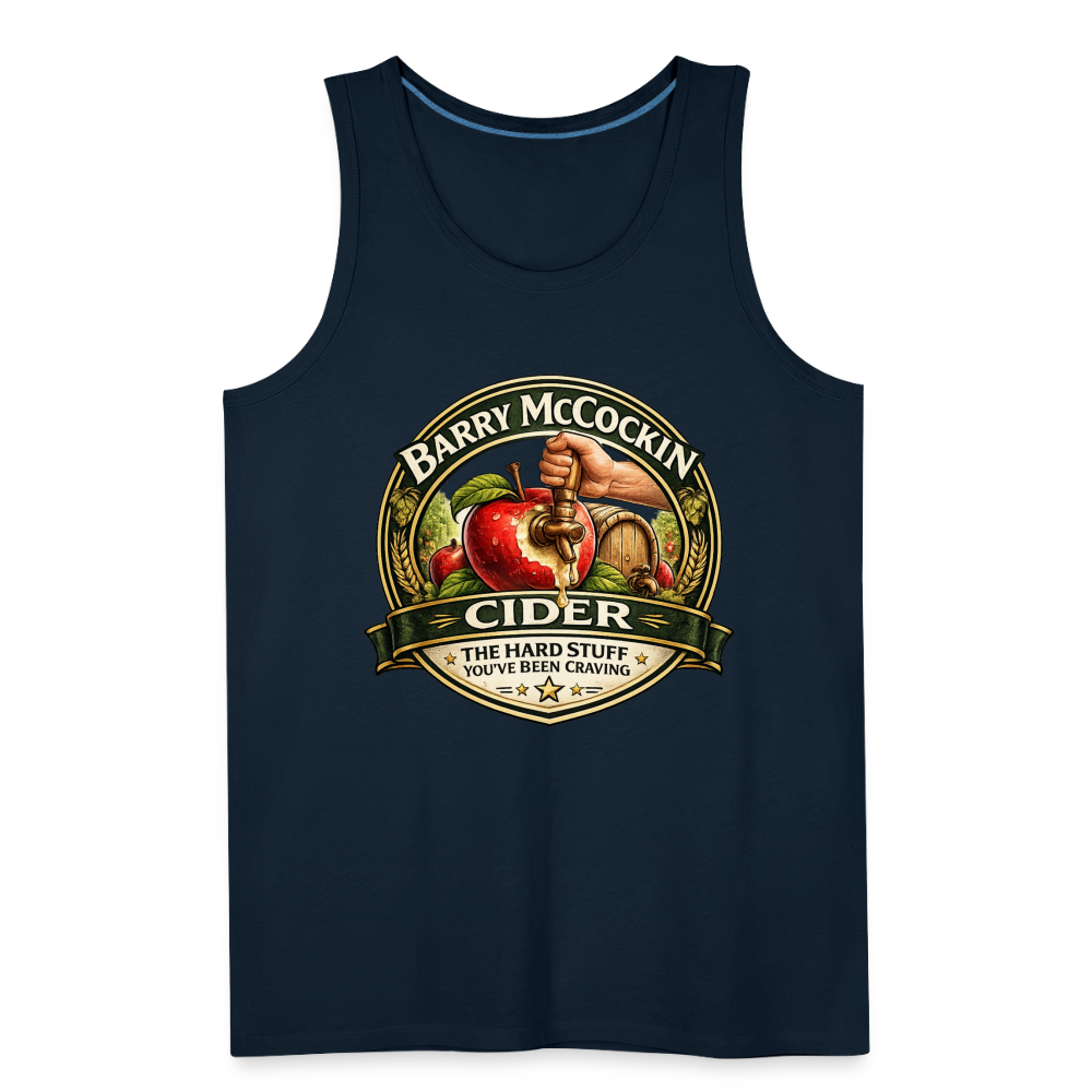 Barry McCockin Cider Funny Tank Top Color: White