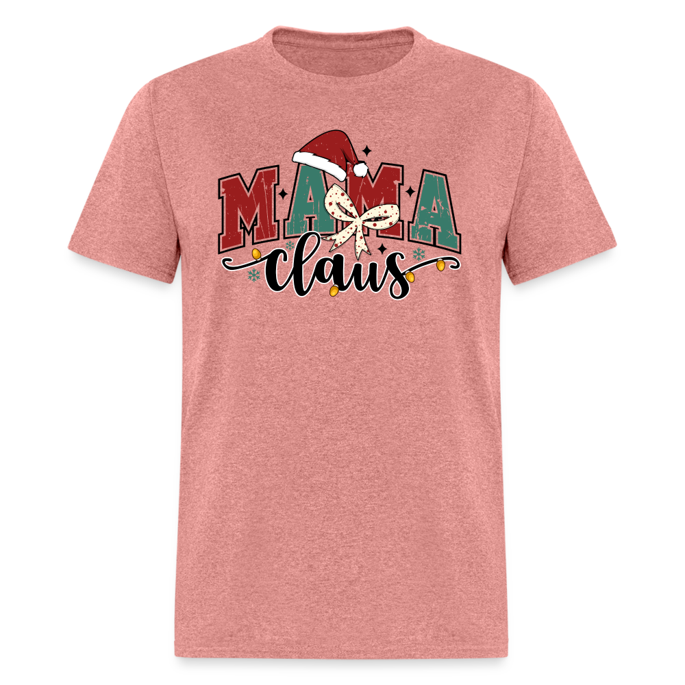 Mama Claus (Christmas) T-Shirt - heather mauve