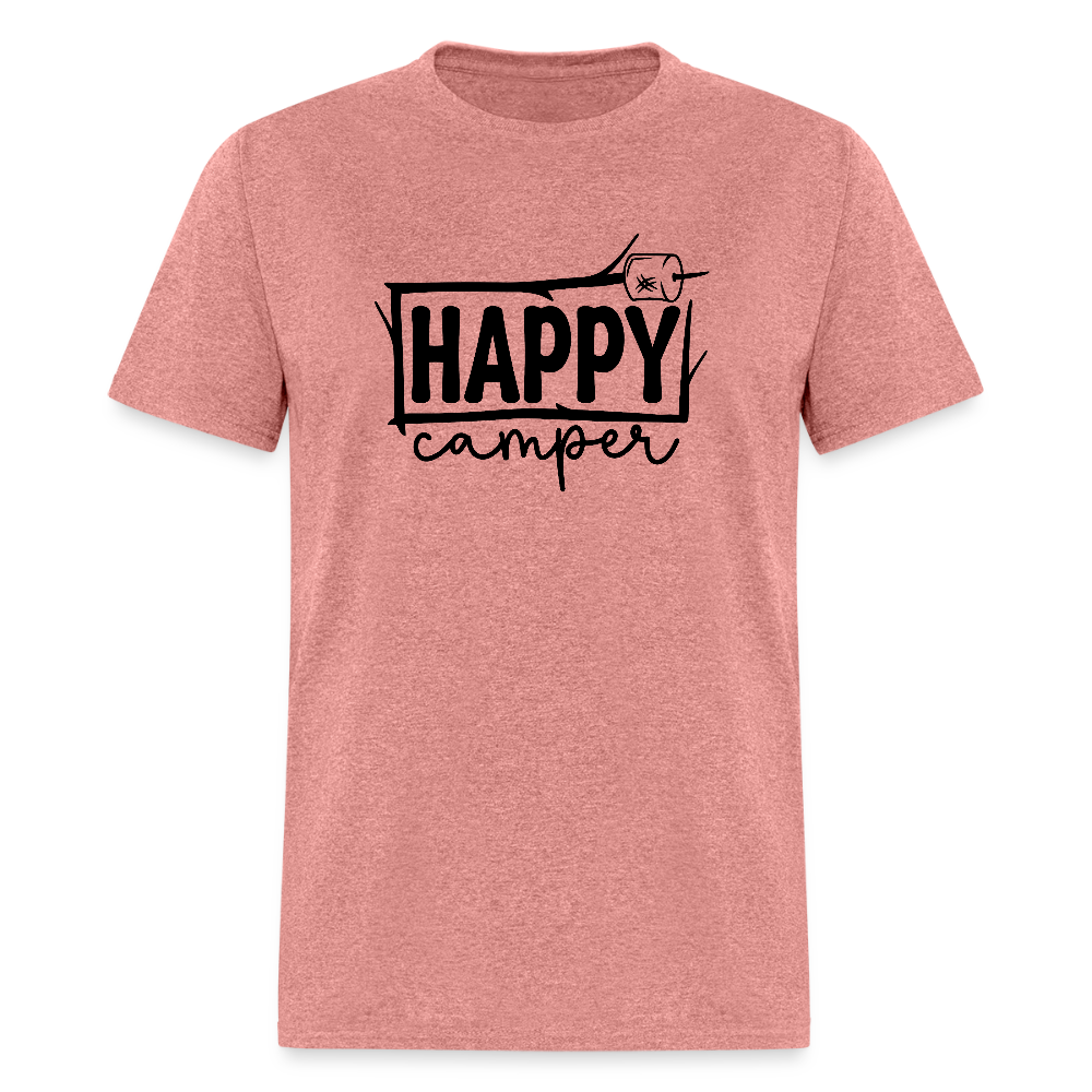Happy Campers (Outdoors) T-Shirt - heather mauve