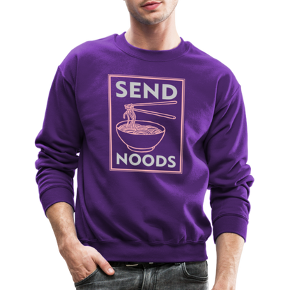 Send Noods Sweatshirt - purple