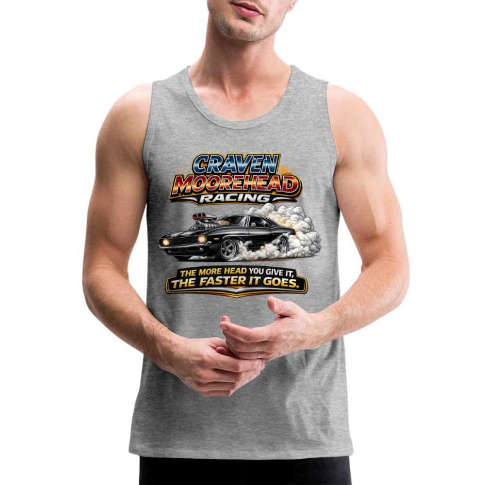 Craven Moorehead Racing Tank Top Color: White