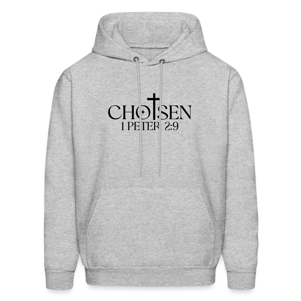 Chosen 1 Peter 2:9 Hoodie - heather gray