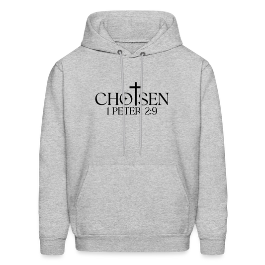 Chosen 1 Peter 2:9 Hoodie - heather gray