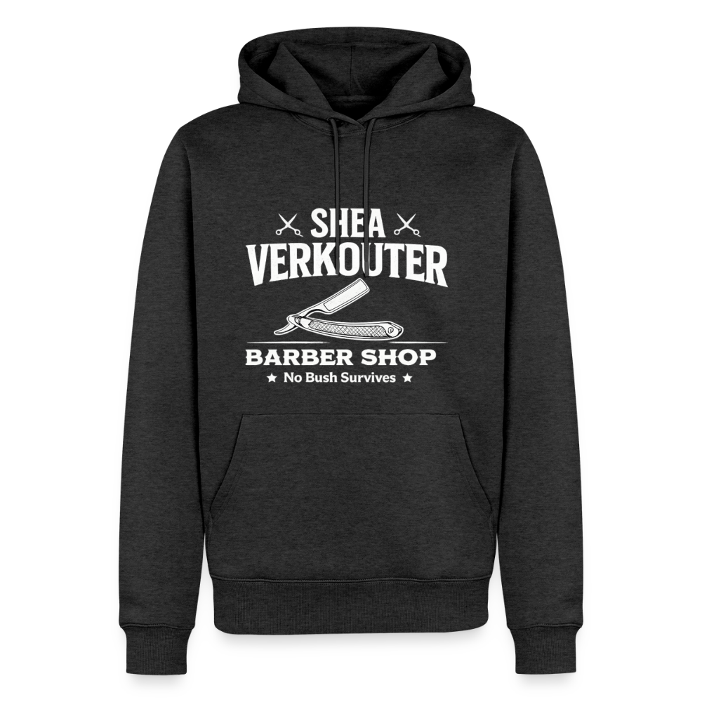 Shea Verkouter Barber Shop Funny Adult Humor Premium Hoodie Color: Heather Anthracite