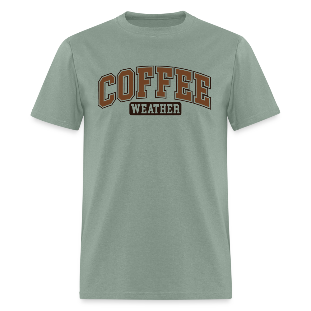 Coffee Weather T-Shirt - sage