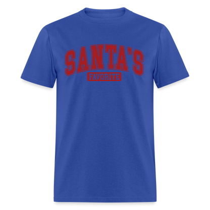 Santa's Favorite T-Shirt - royal blue