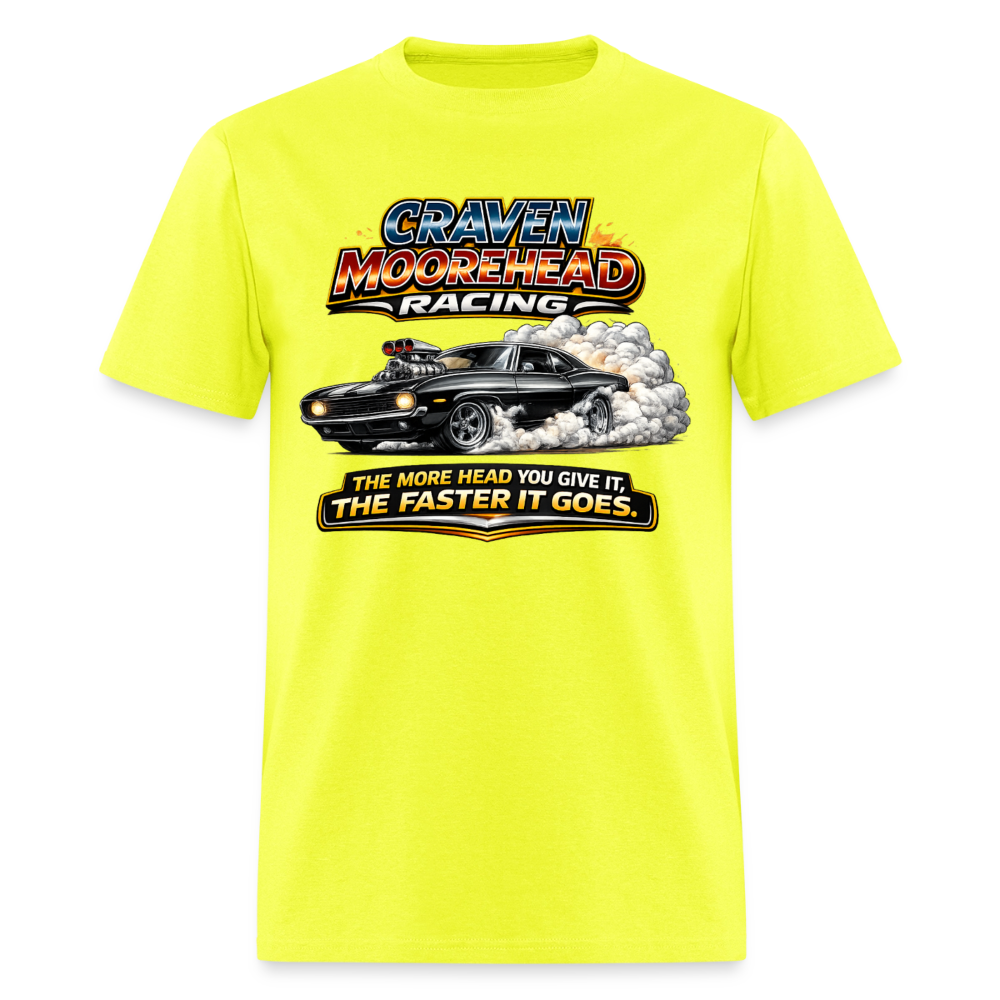 Craven Moorehead Racing T-Shirt Color: Safety Green