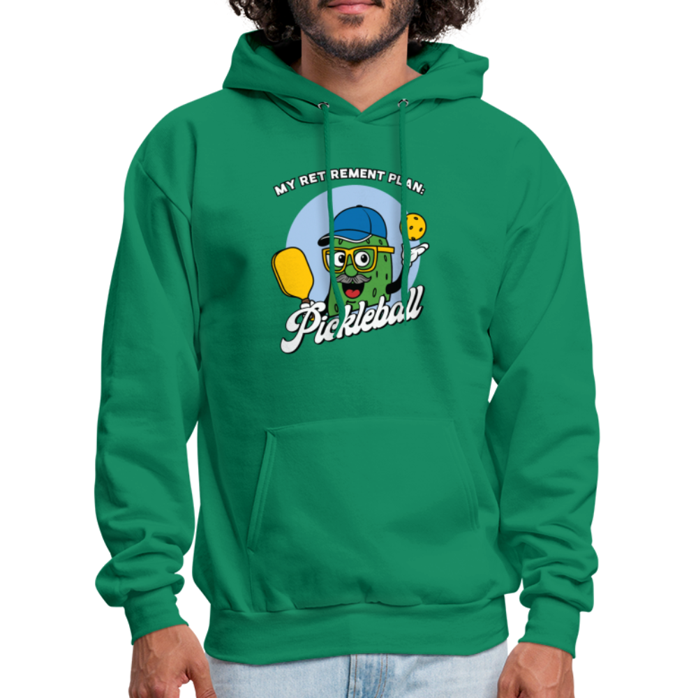 My Retirement Plan: Pickleball Hoodie - kelly green