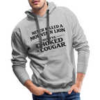 Choked a Cougar Funny Adult Humor Hoodie