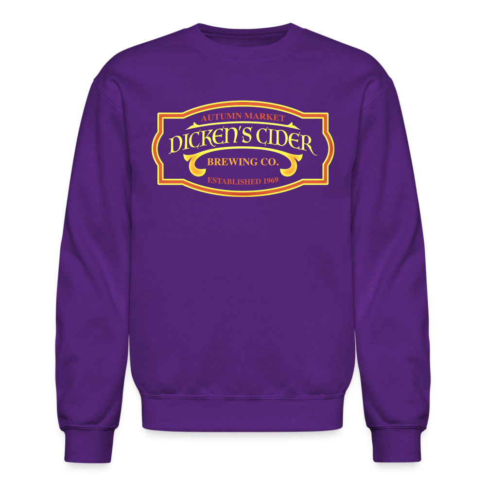 Dicken's Cider Brewing Co Sweatshirt - purple