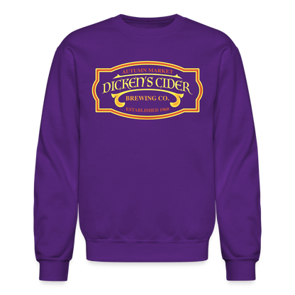 Dicken's Cider Brewing Co Sweatshirt - purple