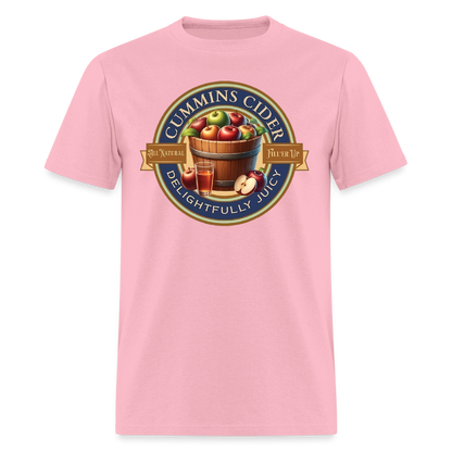 Cummins Cider (Funny Adult Humor) T-Shirt - pink