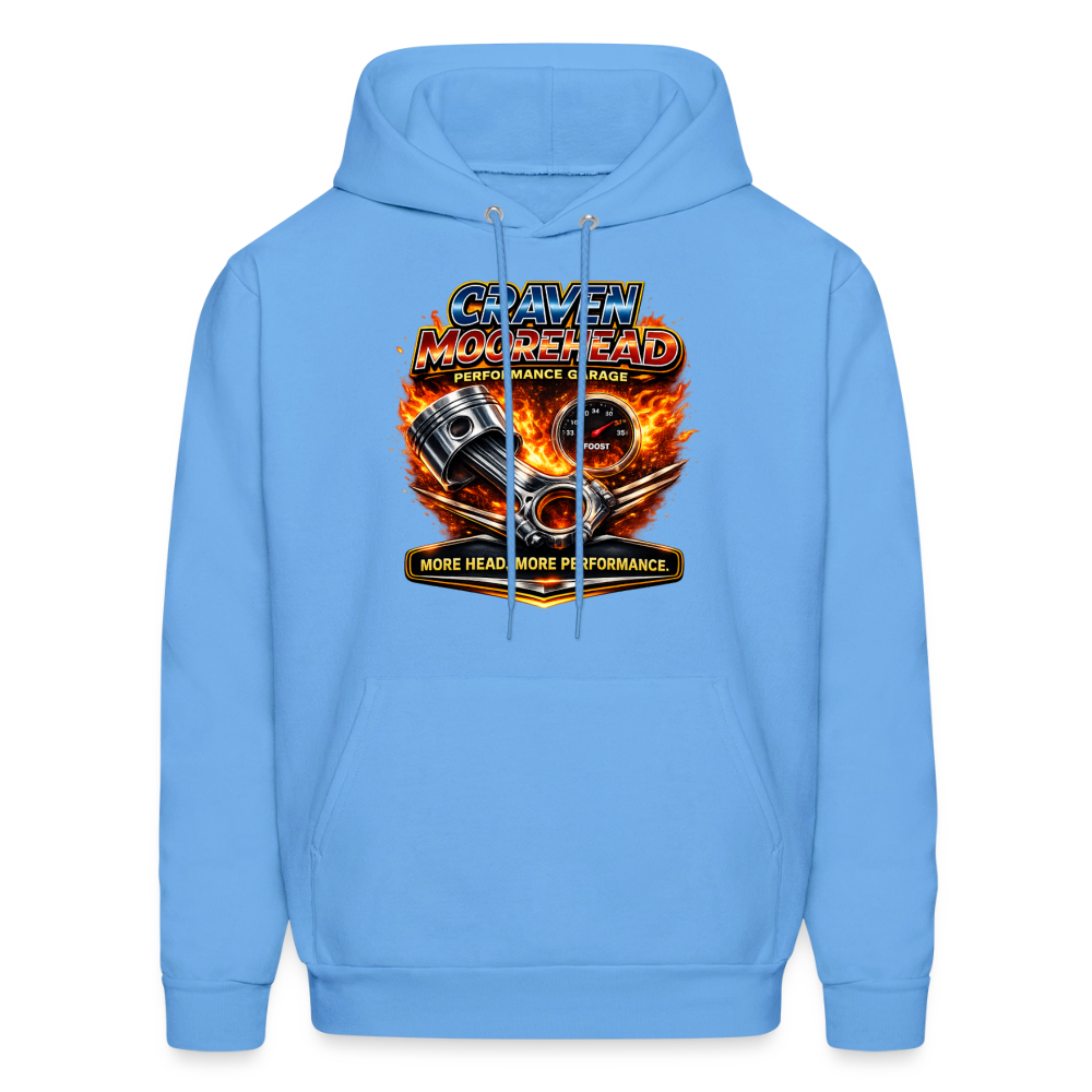 Craven Moorehead Performance Garage Hoodie Color: Carolina Blue