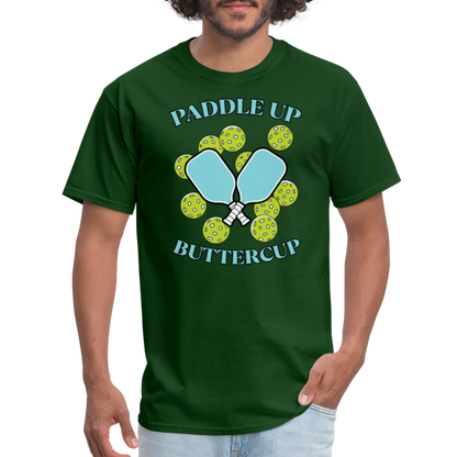 Paddle Up Buttercup T-Shirt - forest green