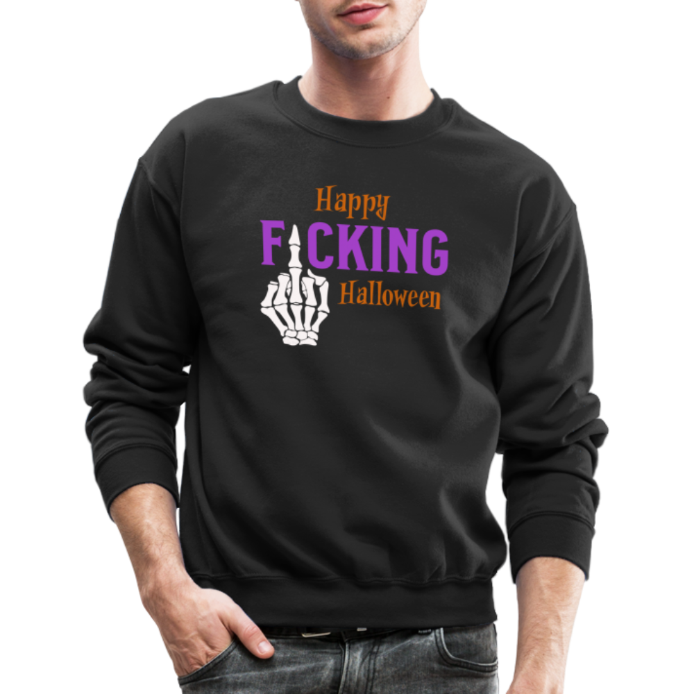 Happy F*cking Halloween Sweatshirt - black