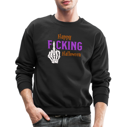 Happy F*cking Halloween Sweatshirt - black