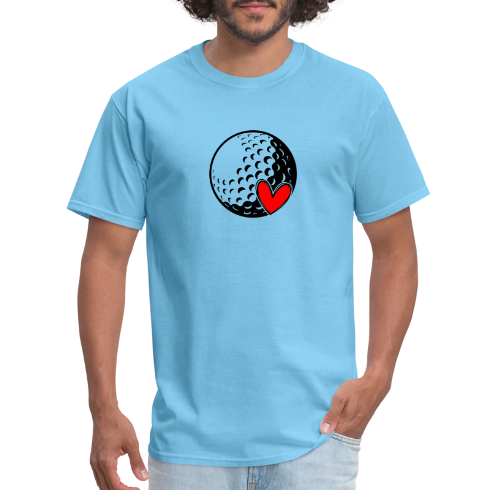 Love Golf T-Shirt - aquatic blue