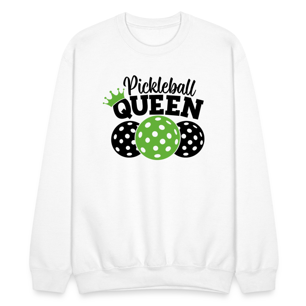 Pickleball Queen Sweatshirt - white