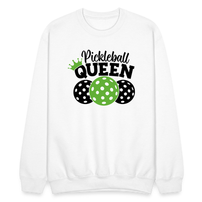 Pickleball Queen Sweatshirt - white