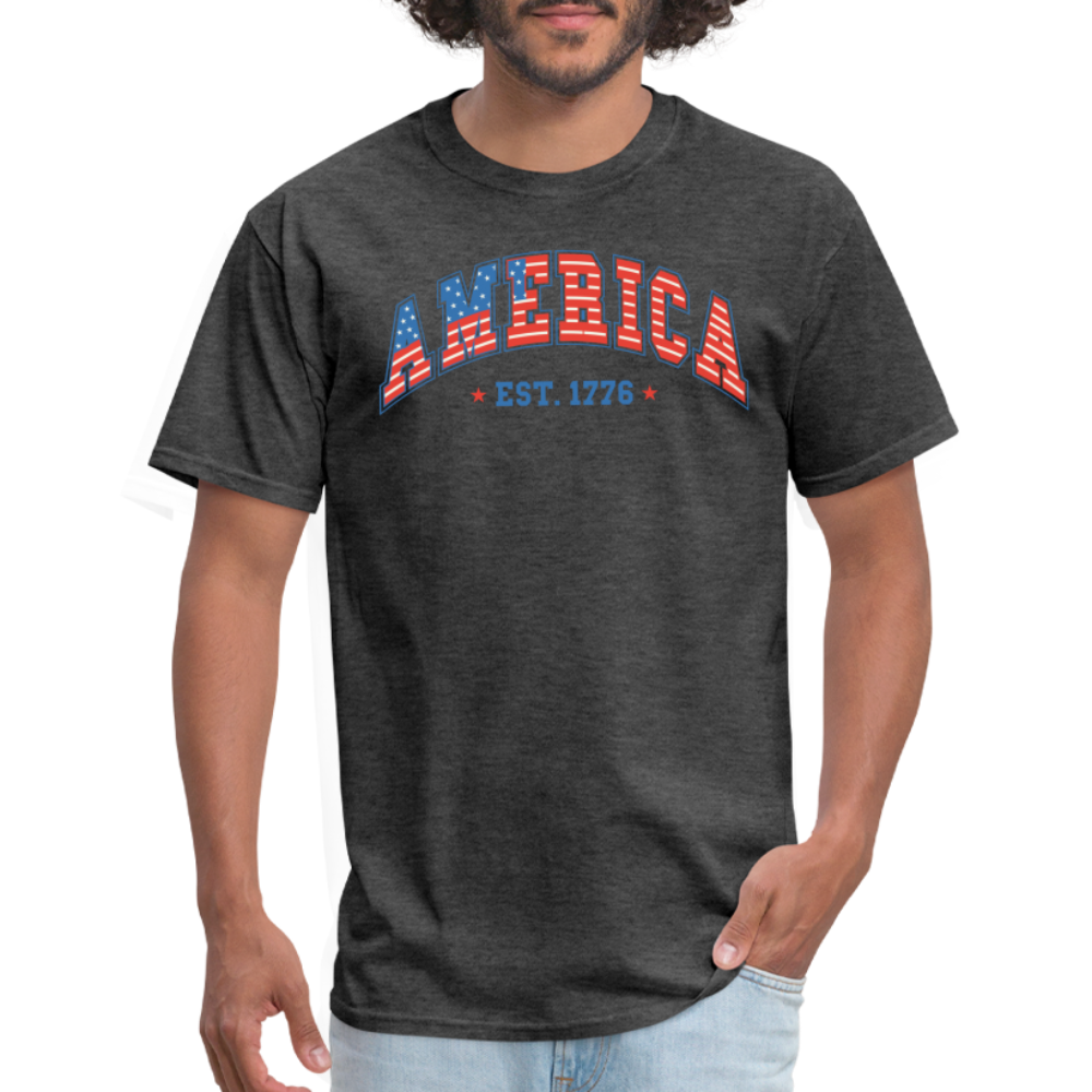 American 1776 T-Shirt - heather black