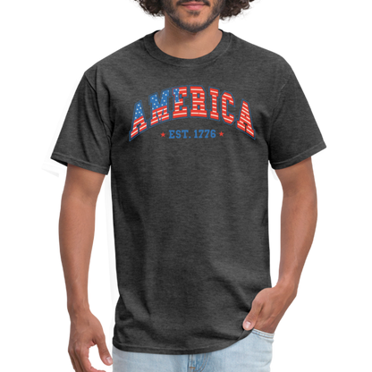 American 1776 T-Shirt - heather black